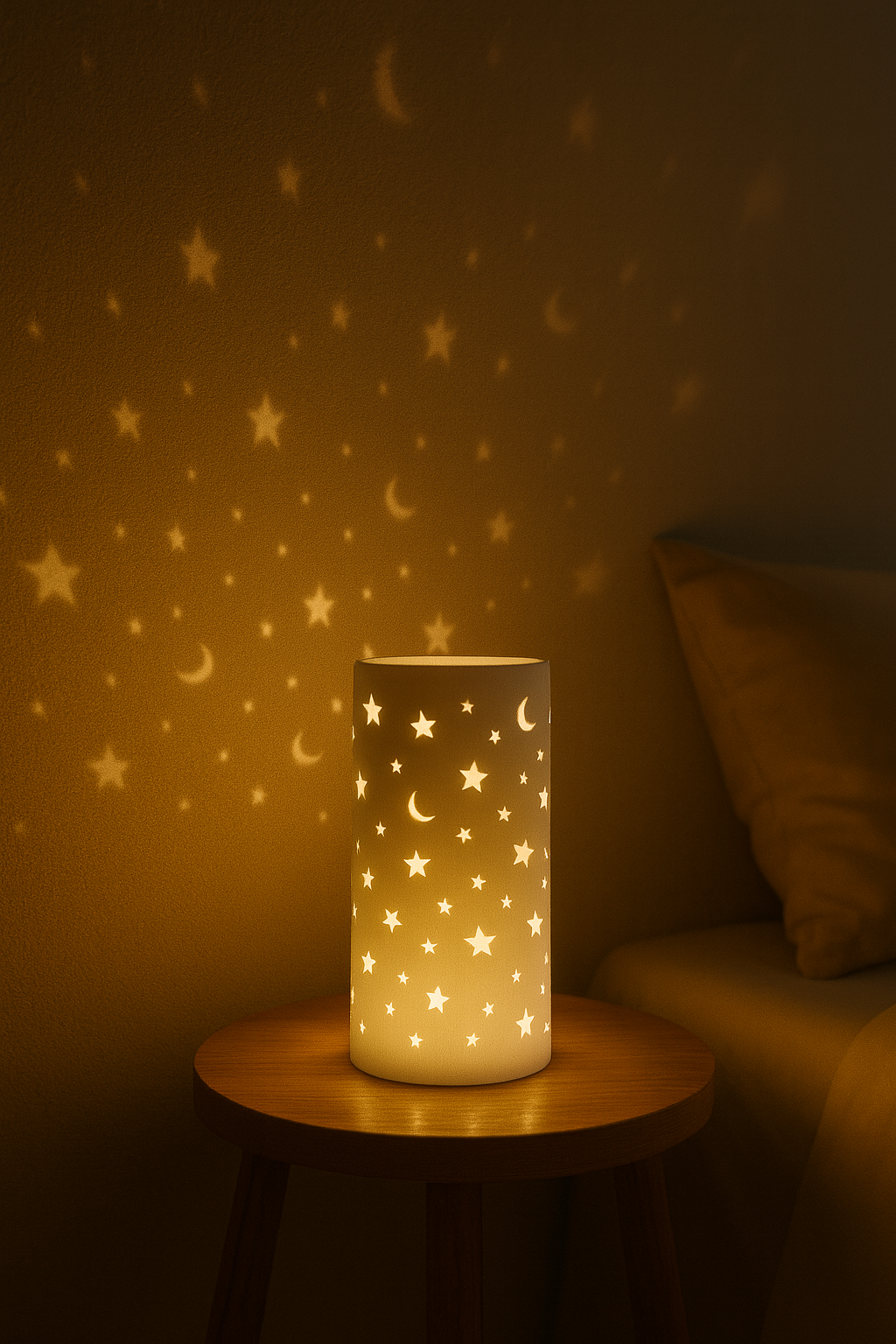 Star Cylinder Lamp | Starlight Night Light