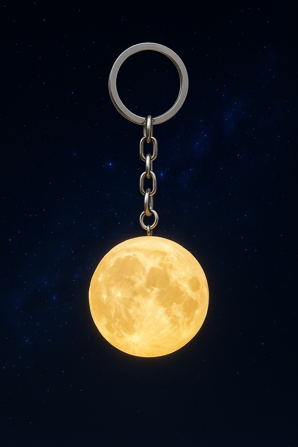 Moon Lamp Keychain