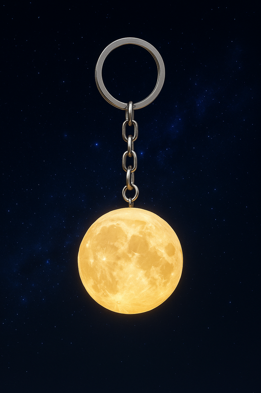 Moon Lamp Keychain